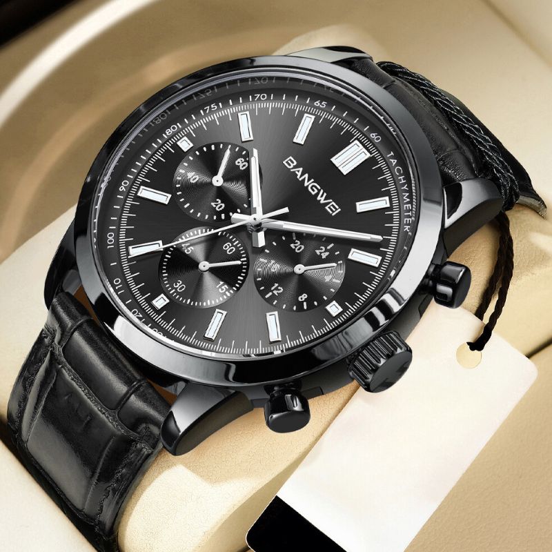 Montre Quartz en Cuir Militaire Sport Casual™ - Olsen & Olsen