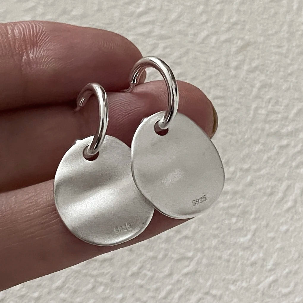 Boucles Cercle Simples Argent 925 – Hypoallergéniques