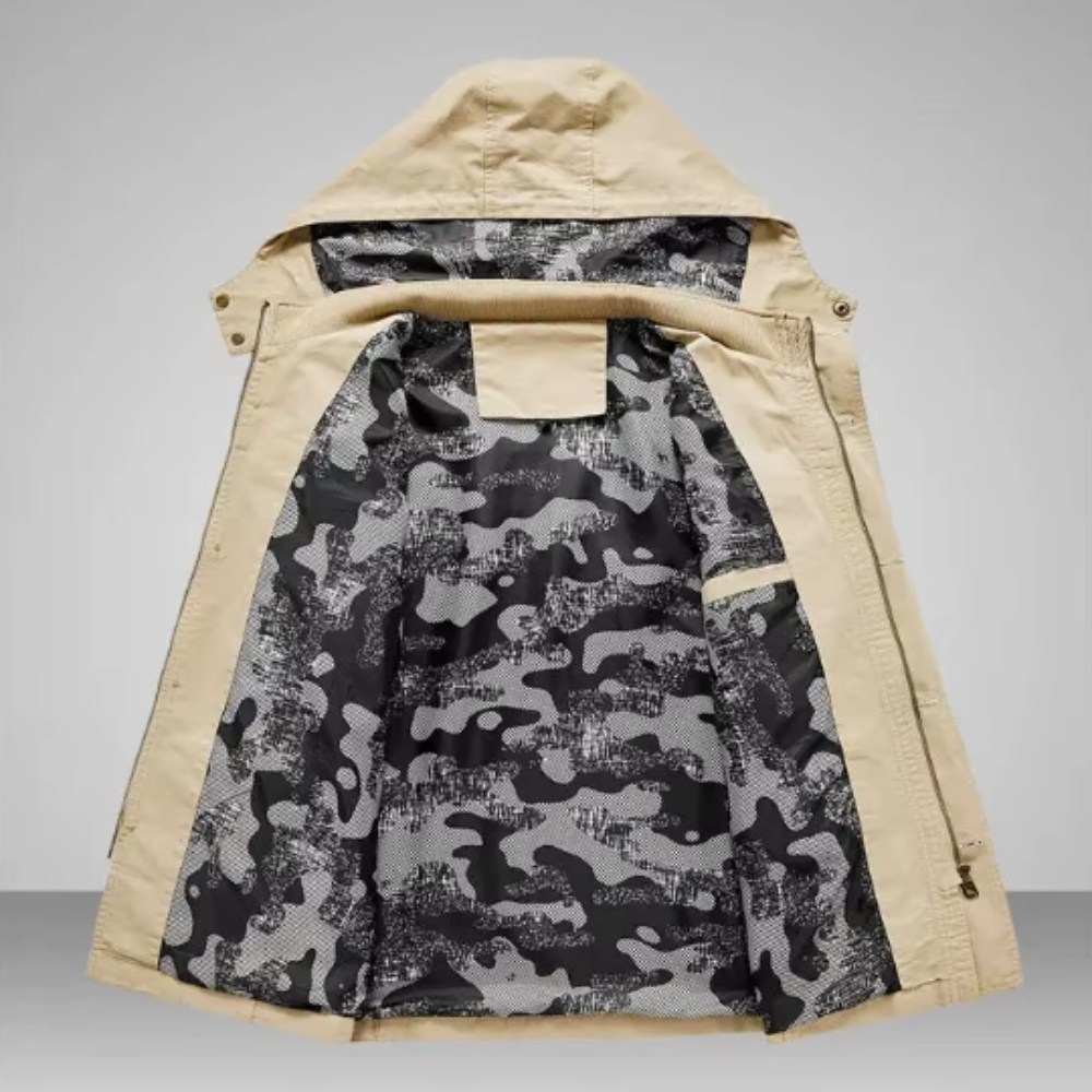 Veste Élégante à Poches Multiples