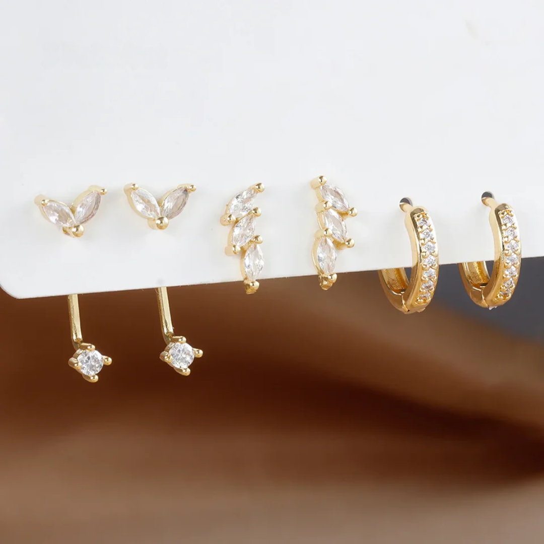 ELOWEN™ | Set de Boucles d’Oreilles