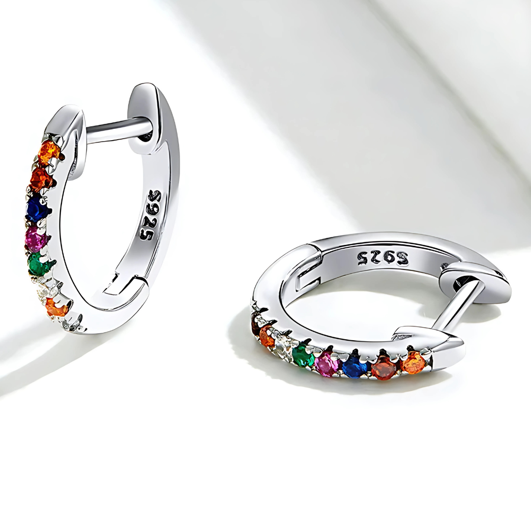 CRYSTAL™ | Boucles d’Oreilles Clous avec Zircon