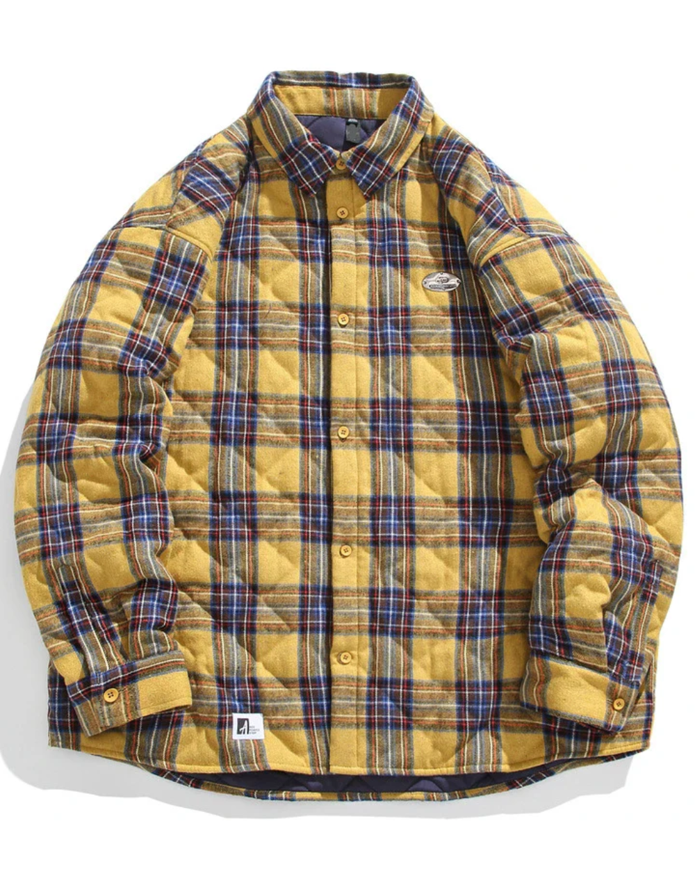 Veste Matelassée en Coton Vintage