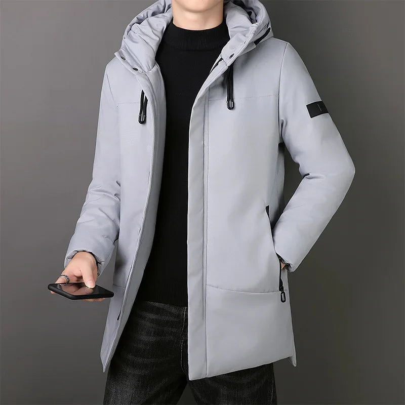Veste Longue Élégante pour Homme