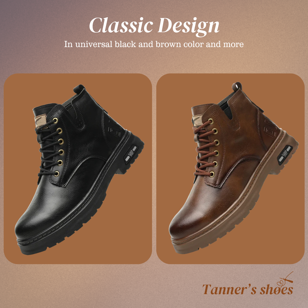 Walter | Bottes à lacets cool avec zip latéral pour hommes