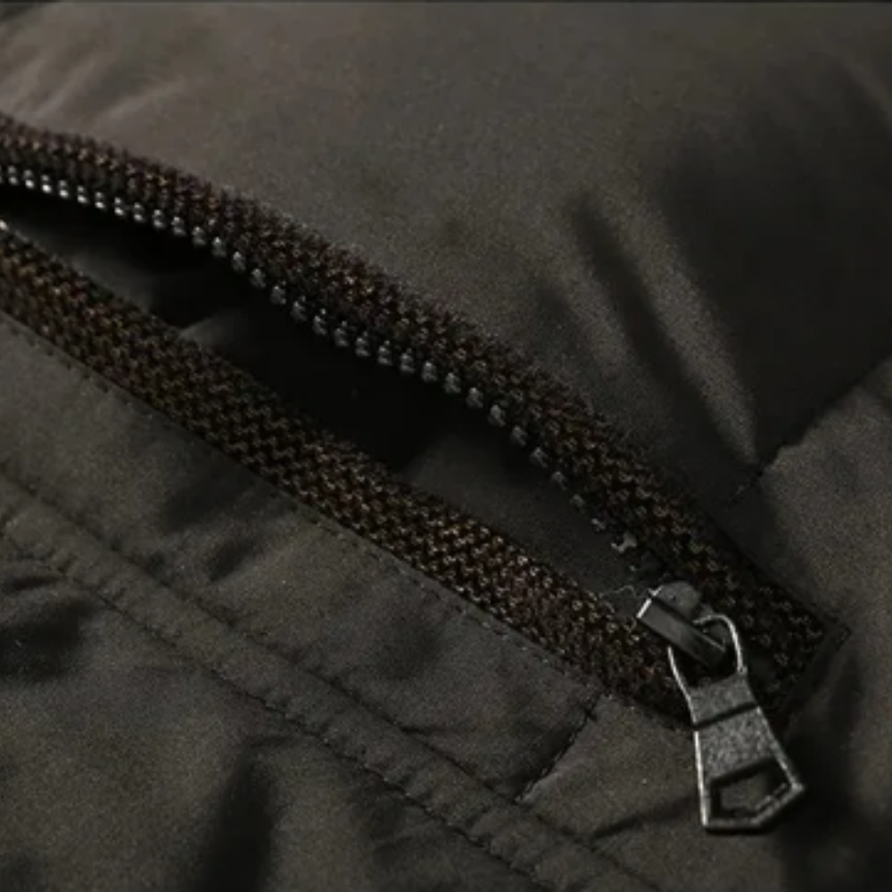 Yani - Elegante wattierte Fleece-Winterjacke