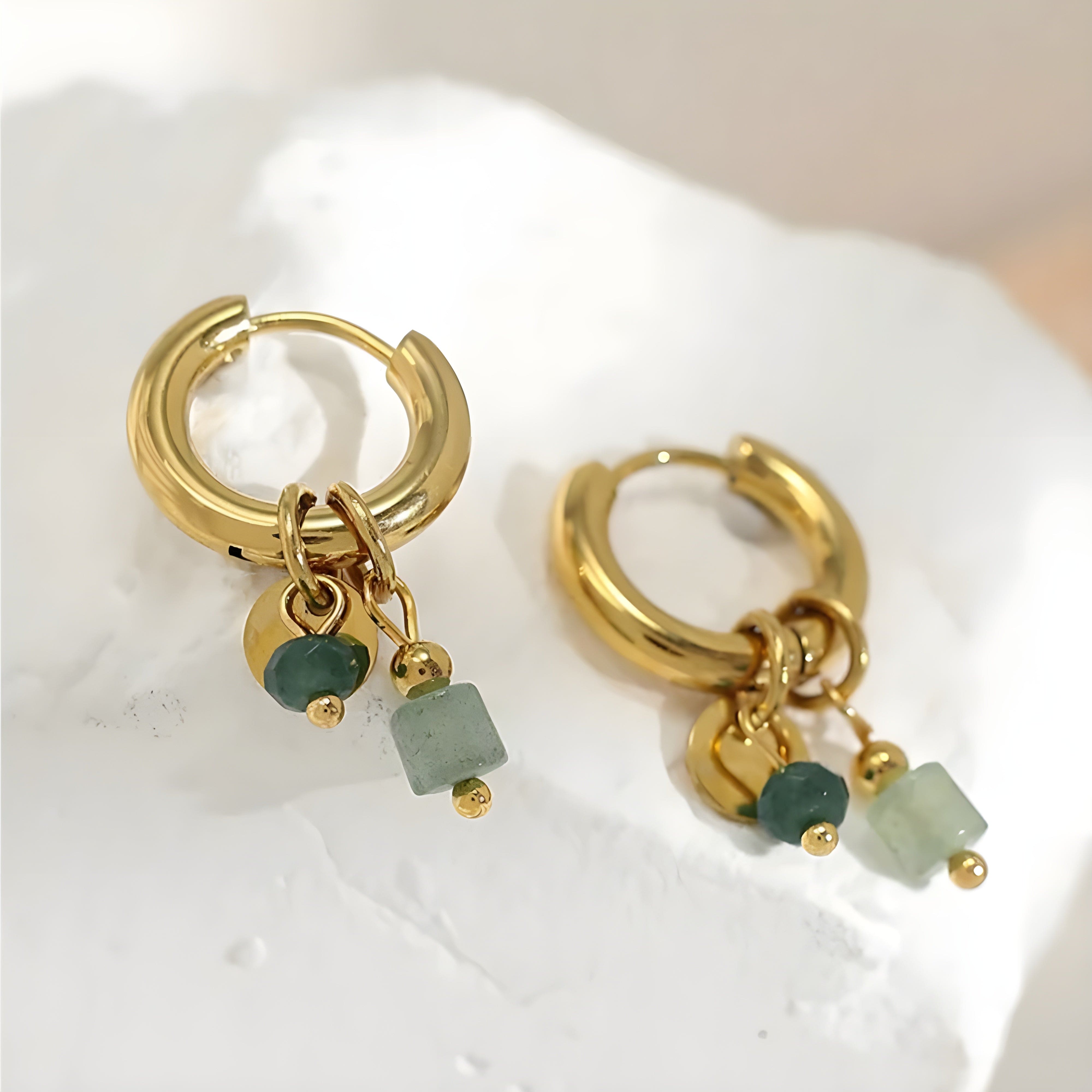 CELESTE™ | Boucles d’Oreilles Clous Minimalistes