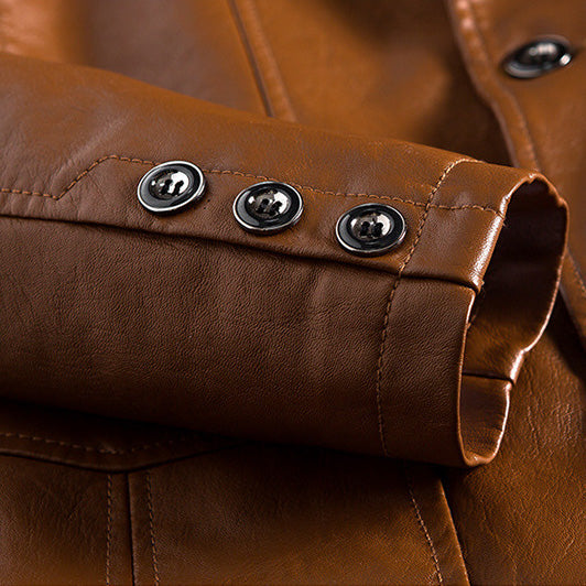 Veste en cuir Alessandro Verdi