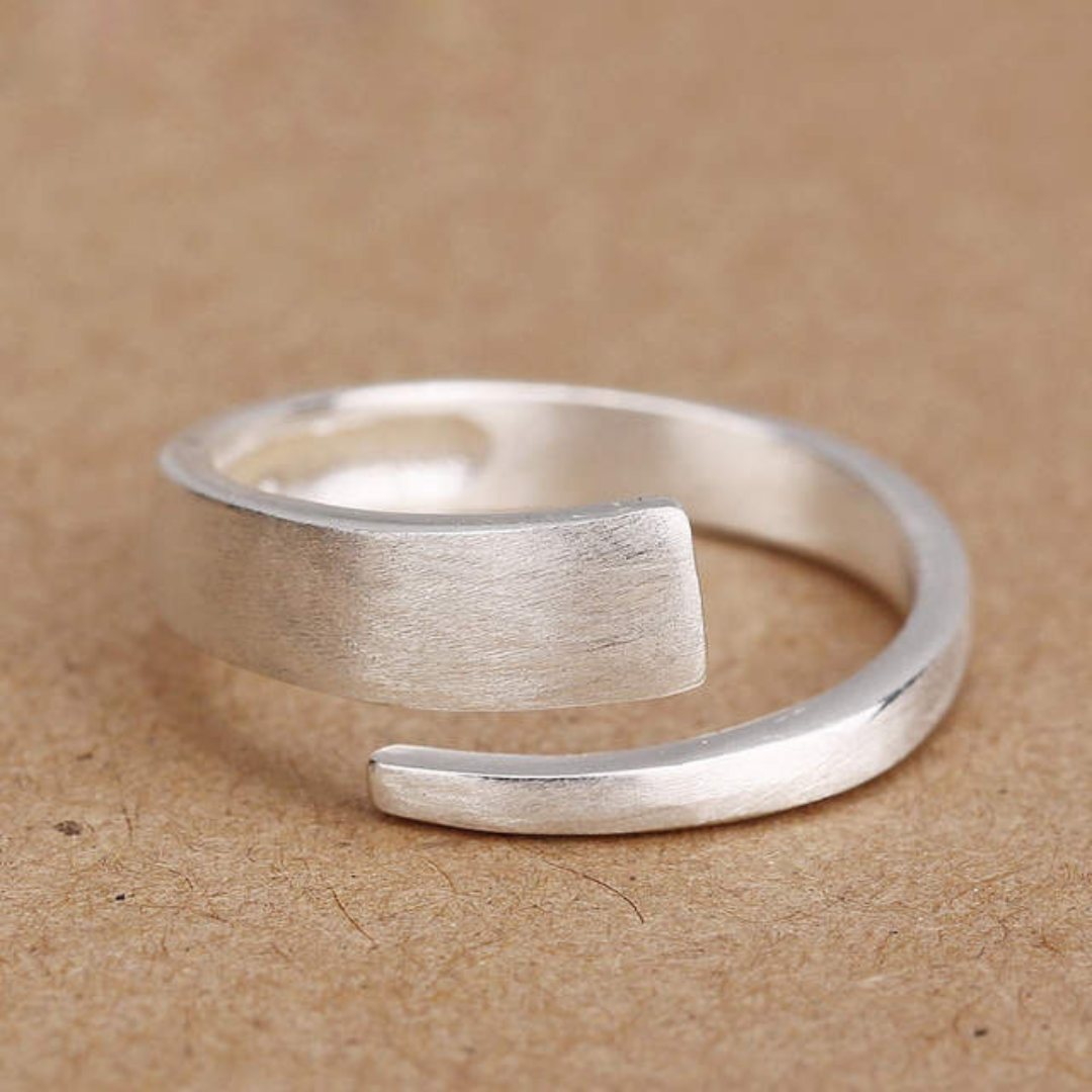 Bague simple en argent 925
