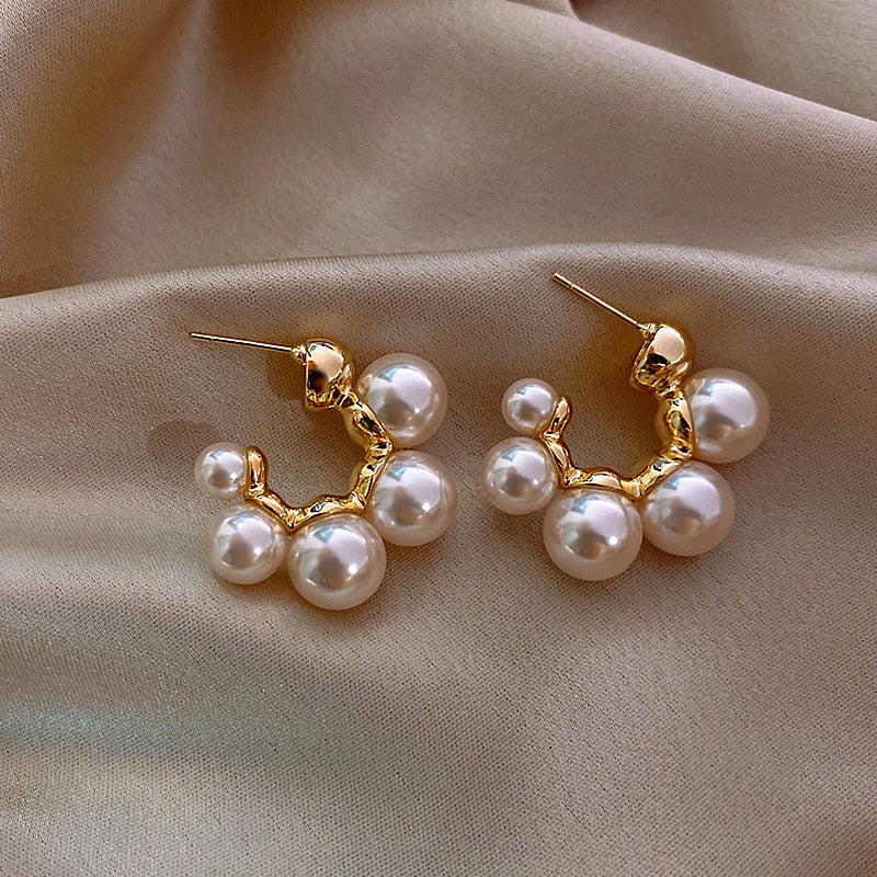 Boucles d'oreilles en perles sucrées