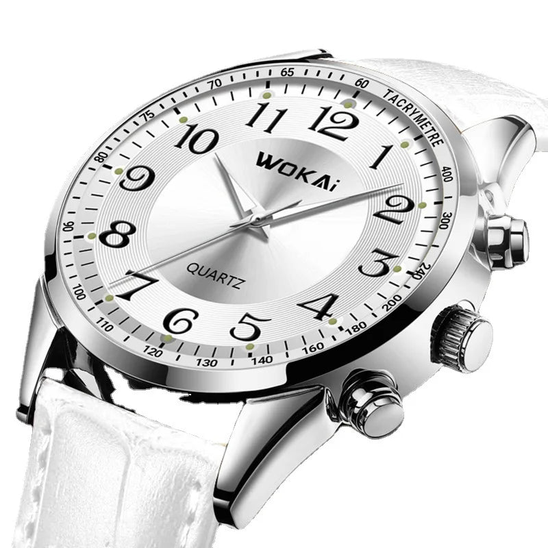 Montre Sport Décontractée Blanche™ - Olsen & Olsen