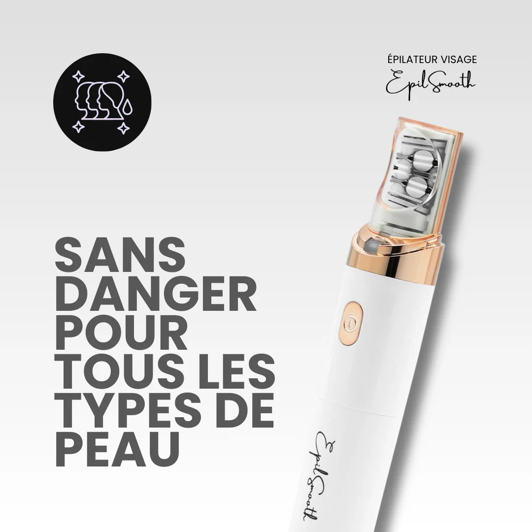 EpilSmooth⎪Épilateur pour le visage