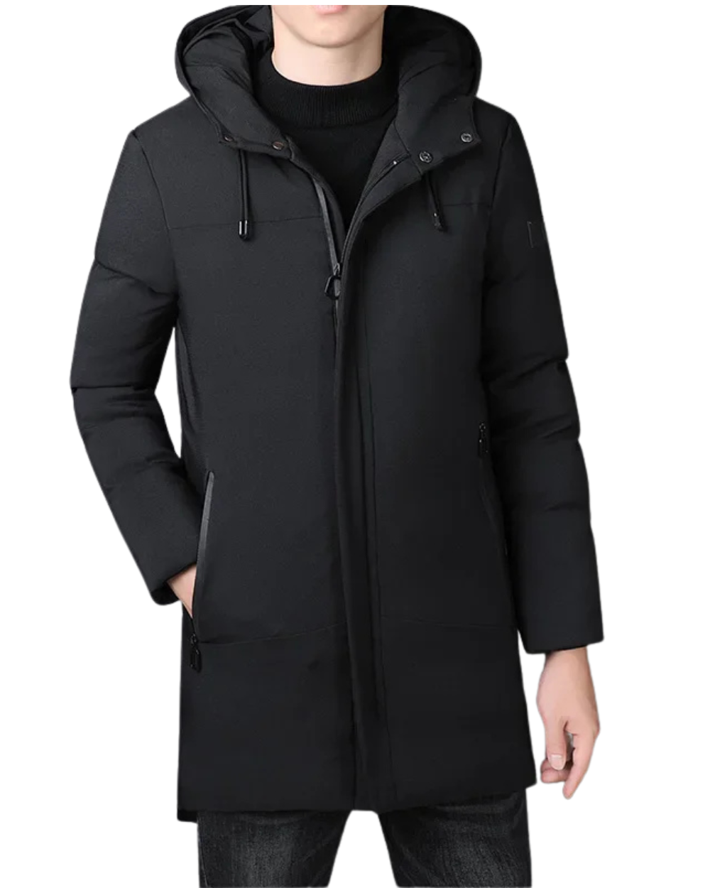 Veste Longue Élégante pour Homme