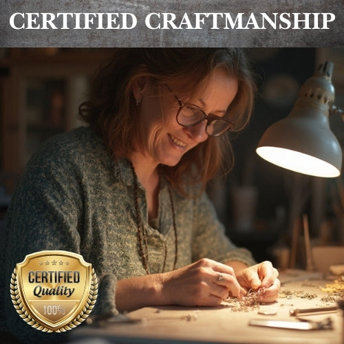 Collier Vintage effet Perles Suspendues