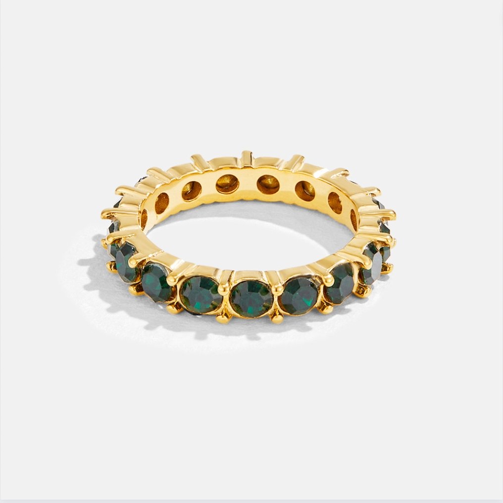 Bague en cristal Emerald Beauty
