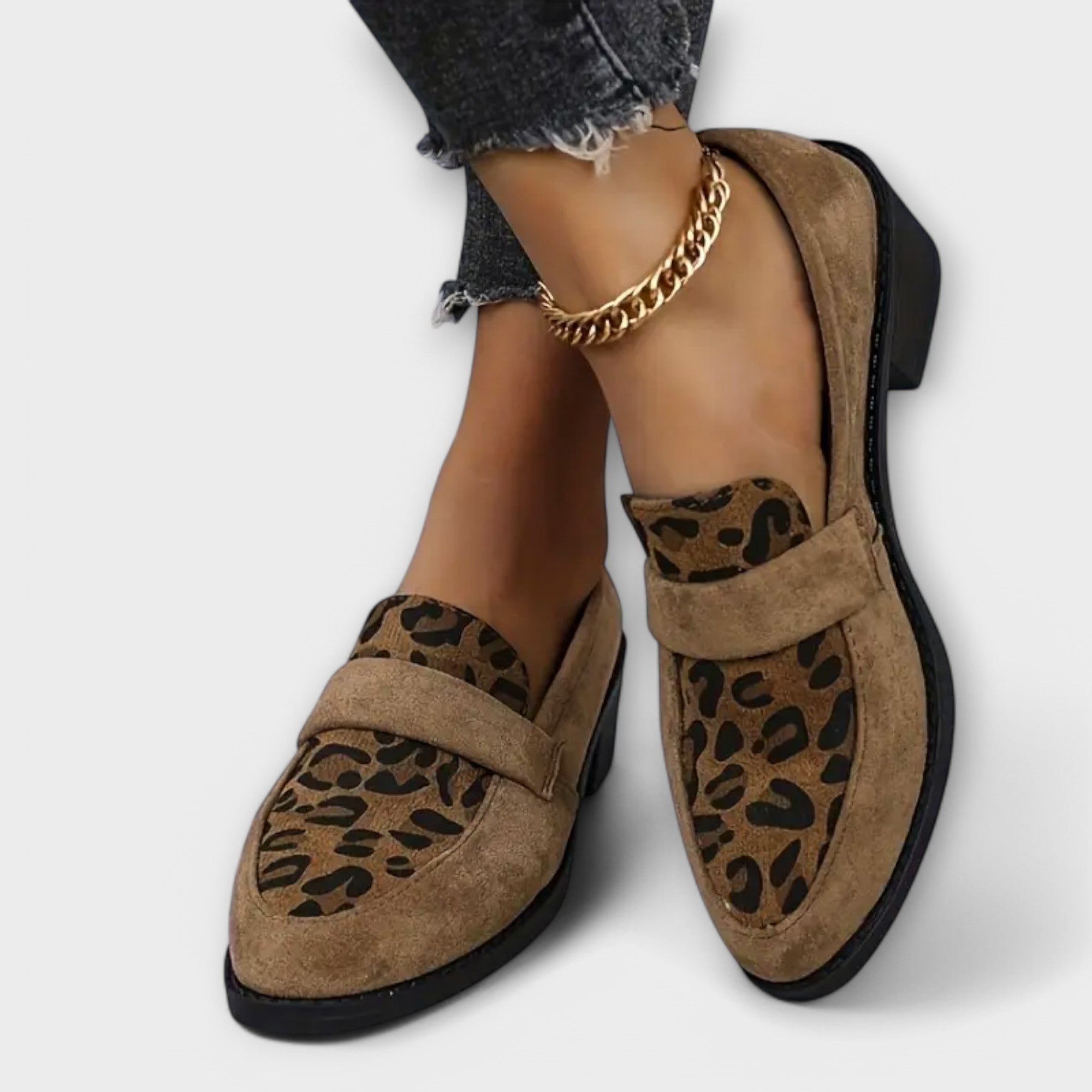 Karla™ Chaussures élégantes pour femmes avec motif léopard