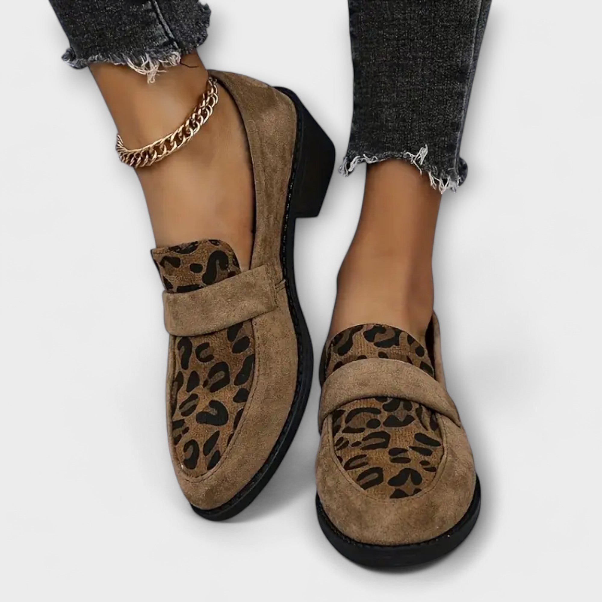 Karla™ Chaussures élégantes pour femmes avec motif léopard
