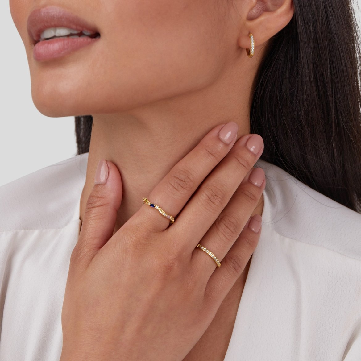 Bague en cristal à la beauté intemporelle