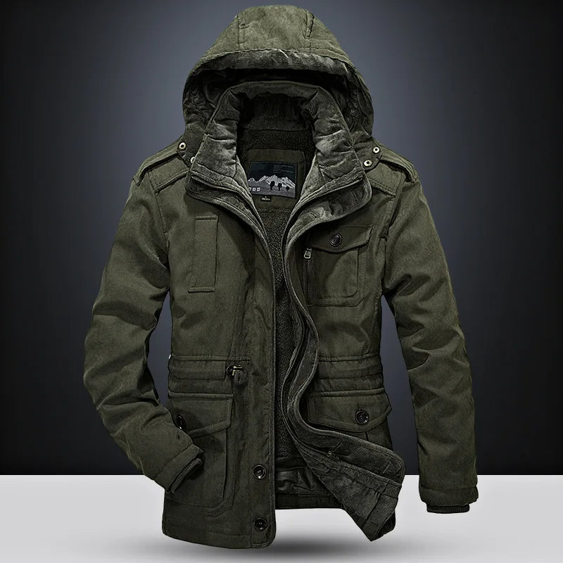 Veste d'Hiver Élégante Premium