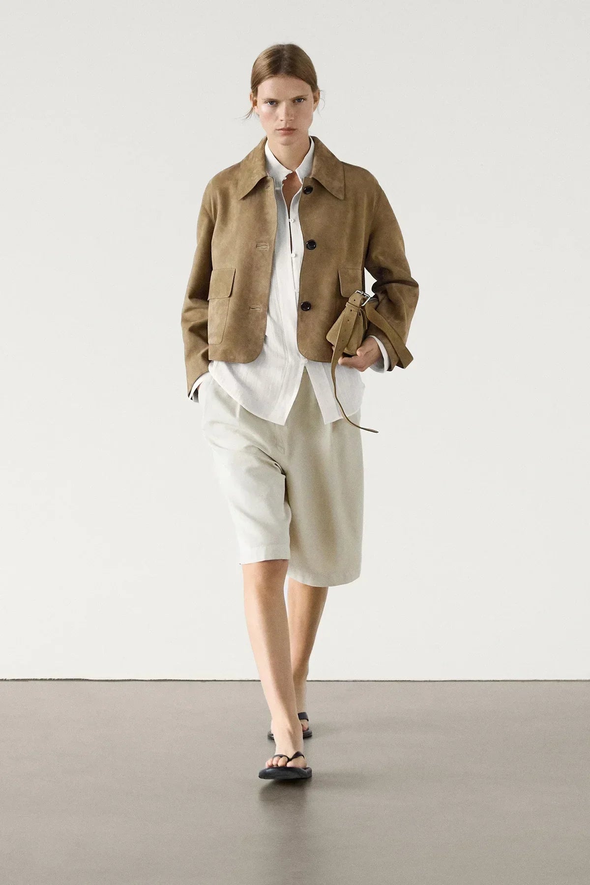 Yani -  Veste à Manches Longues avec Col