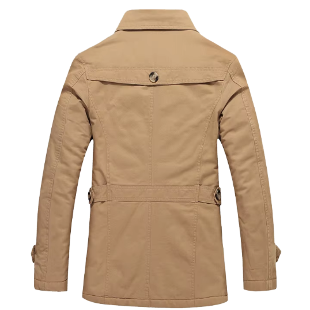 Manteau Trench Rembourré Élégant