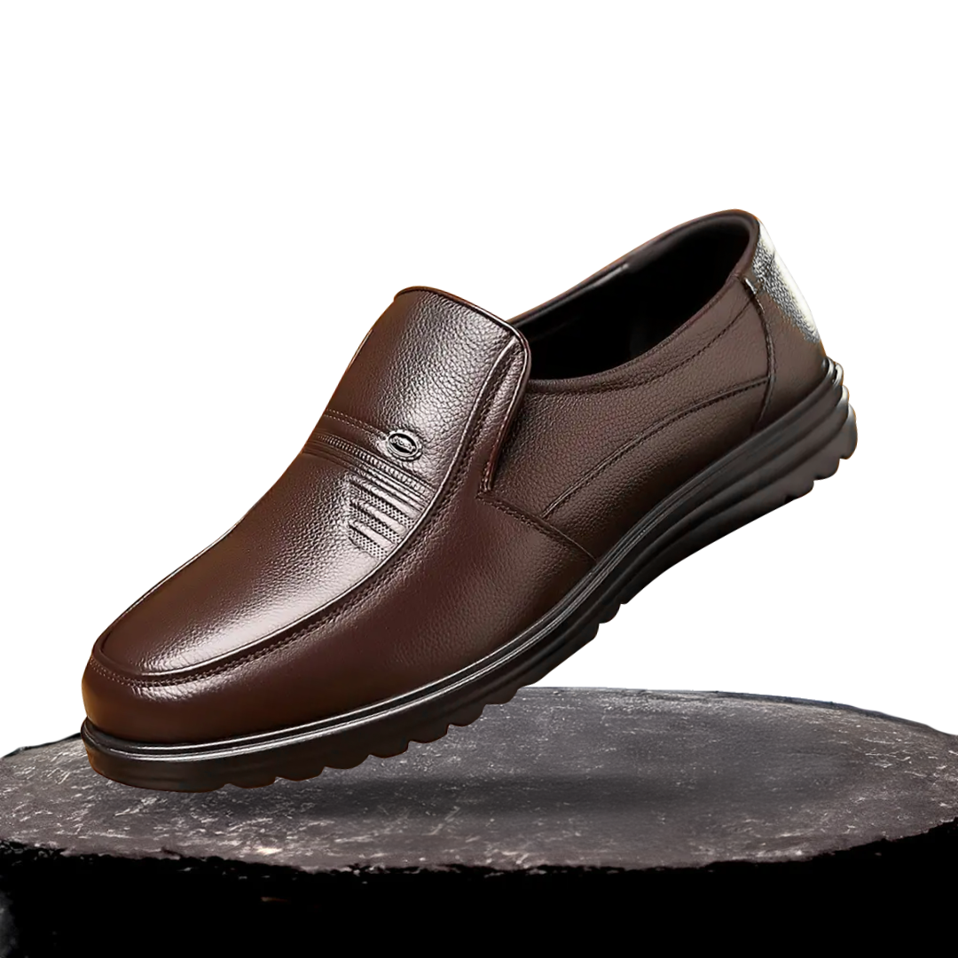 Mathias | Mocassin en cuir de vachette confortable