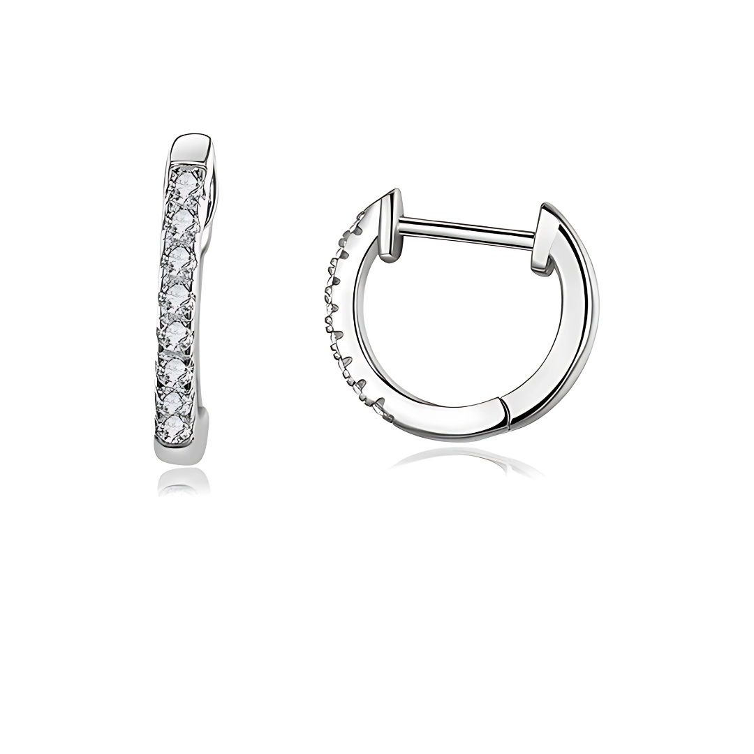 CRYSTAL™ | Boucles d’Oreilles Clous avec Zircon