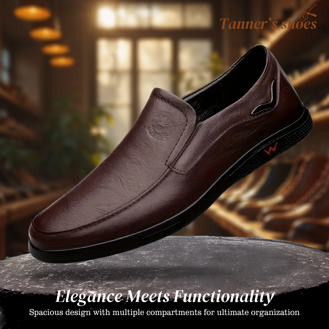 Aiden | Chaussures en cuir décontractées à enfiler