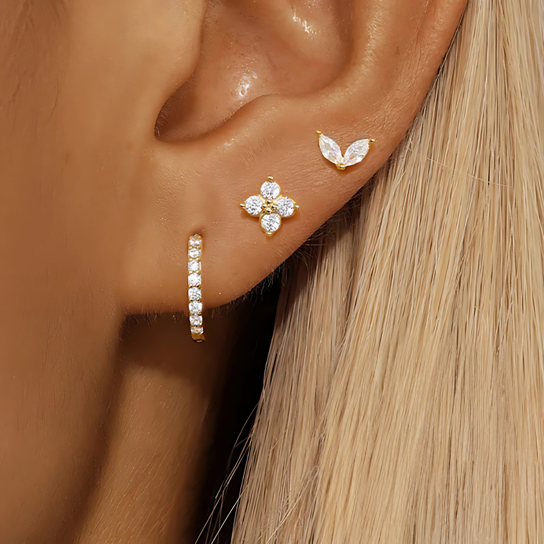 LYRA™ | Set de Boucles d’Oreilles