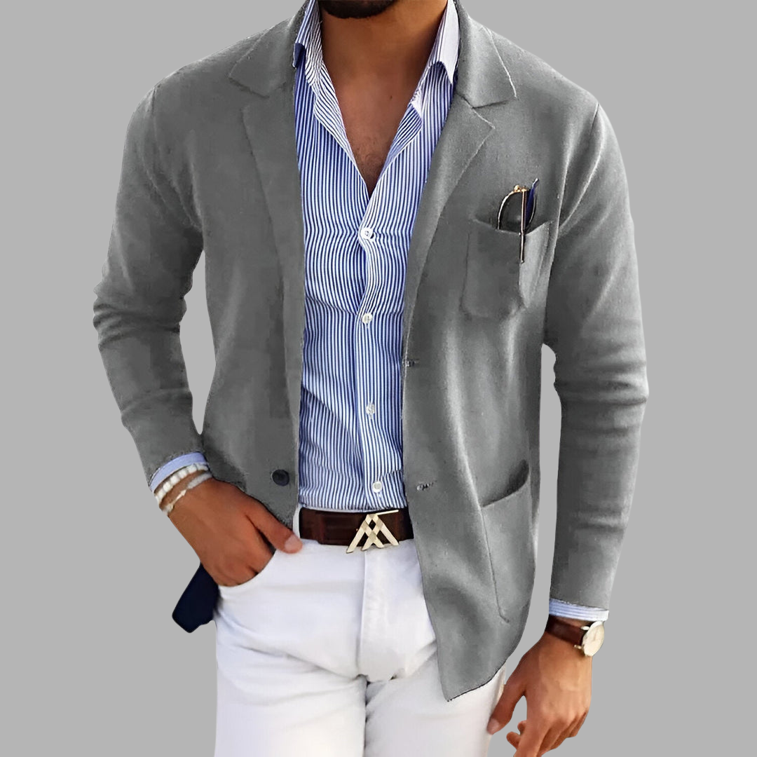 DIETER | VESTE EN TRICOT LÉGÈRE POUR ÉLÉGANCE ET CONFORT