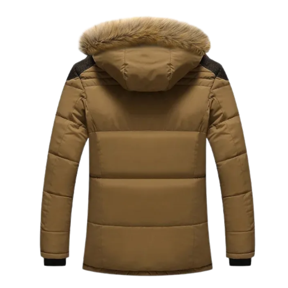 Yani - Elegante wattierte Fleece-Winterjacke