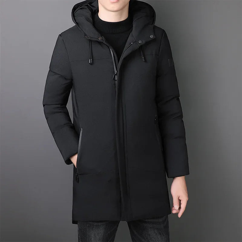 Veste Longue Élégante pour Homme
