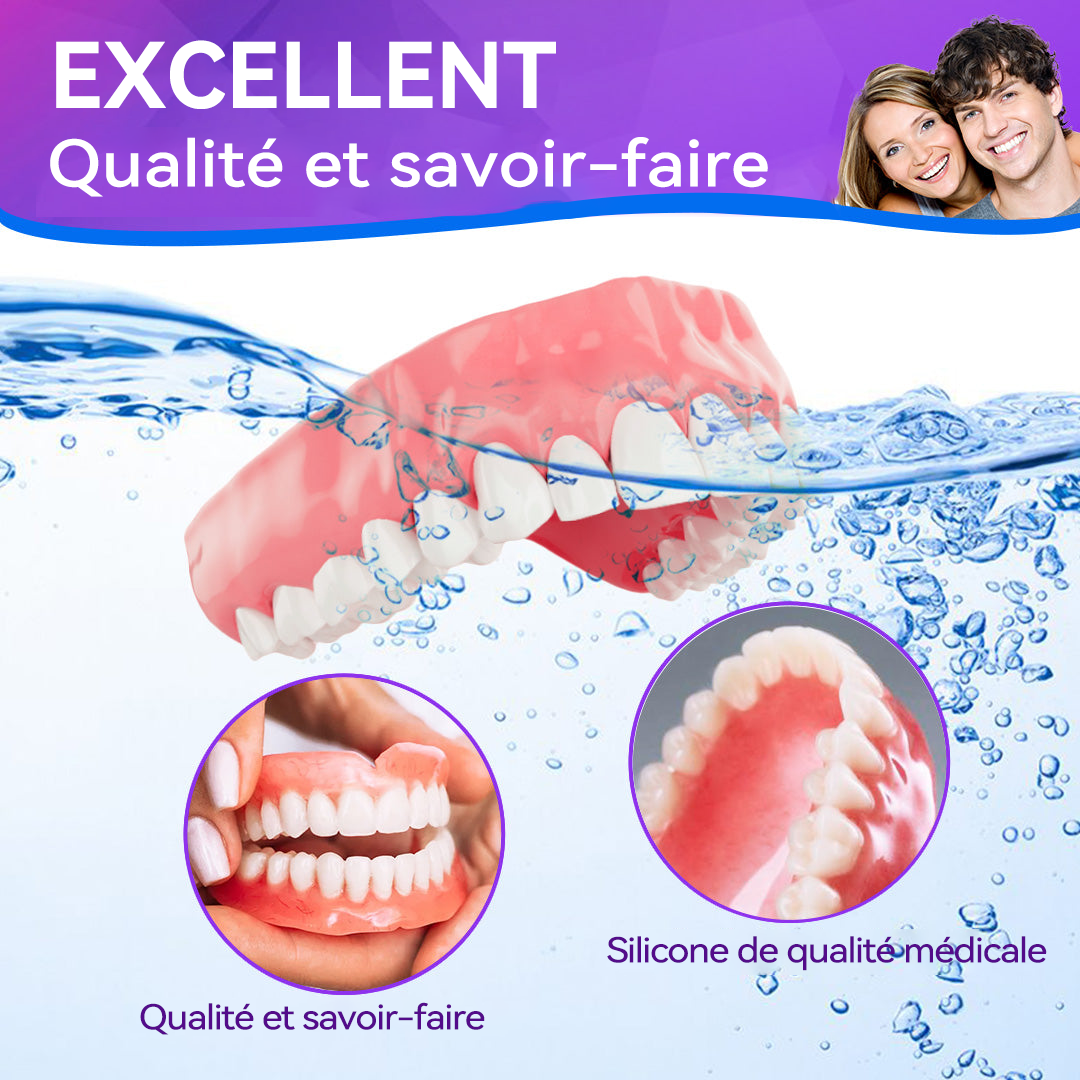 Schneider - Ensemble de Dentiers en Silicone