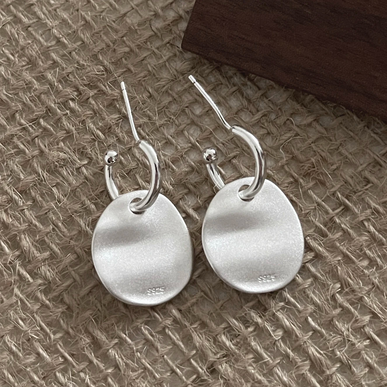 Boucles Cercle Simples Argent 925 – Hypoallergéniques