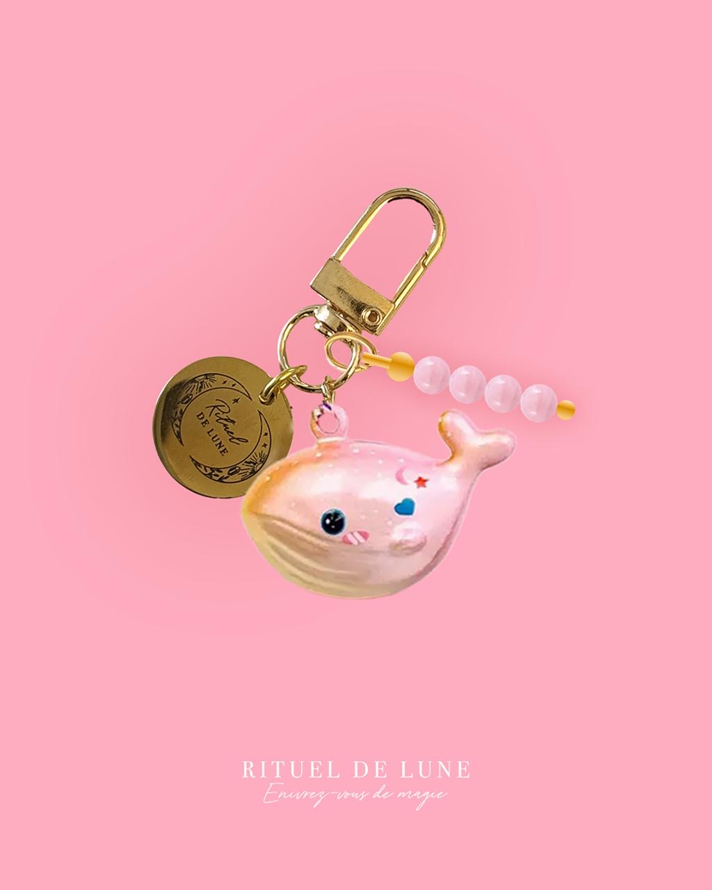 Gri-gri baleine enchantée Maneki Kujira