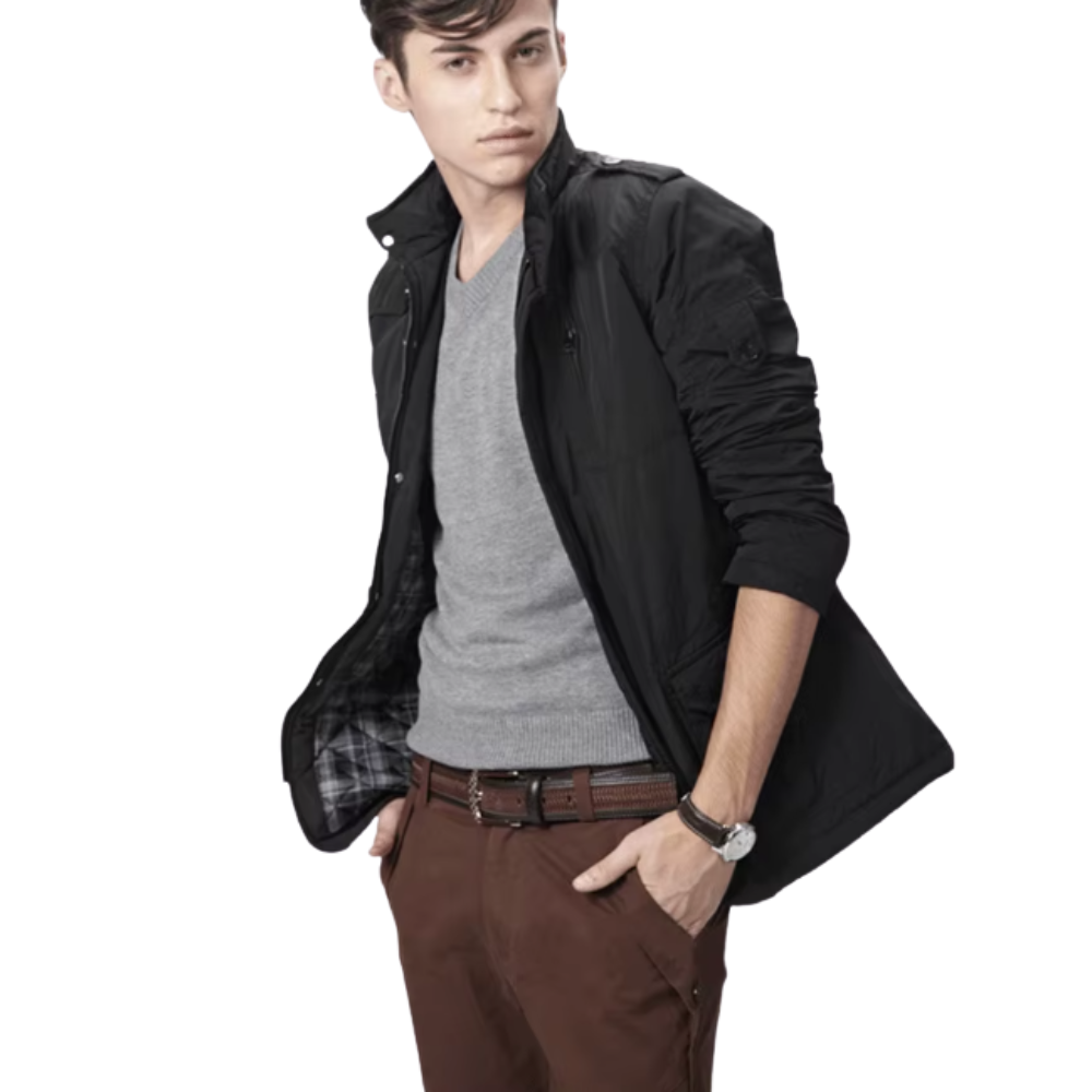 Veste Élégante Coupe-Vent