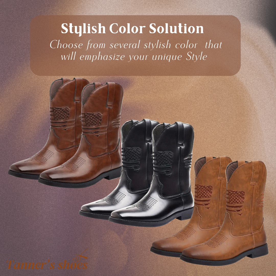 Leo | Bottes Cousues de Style Western