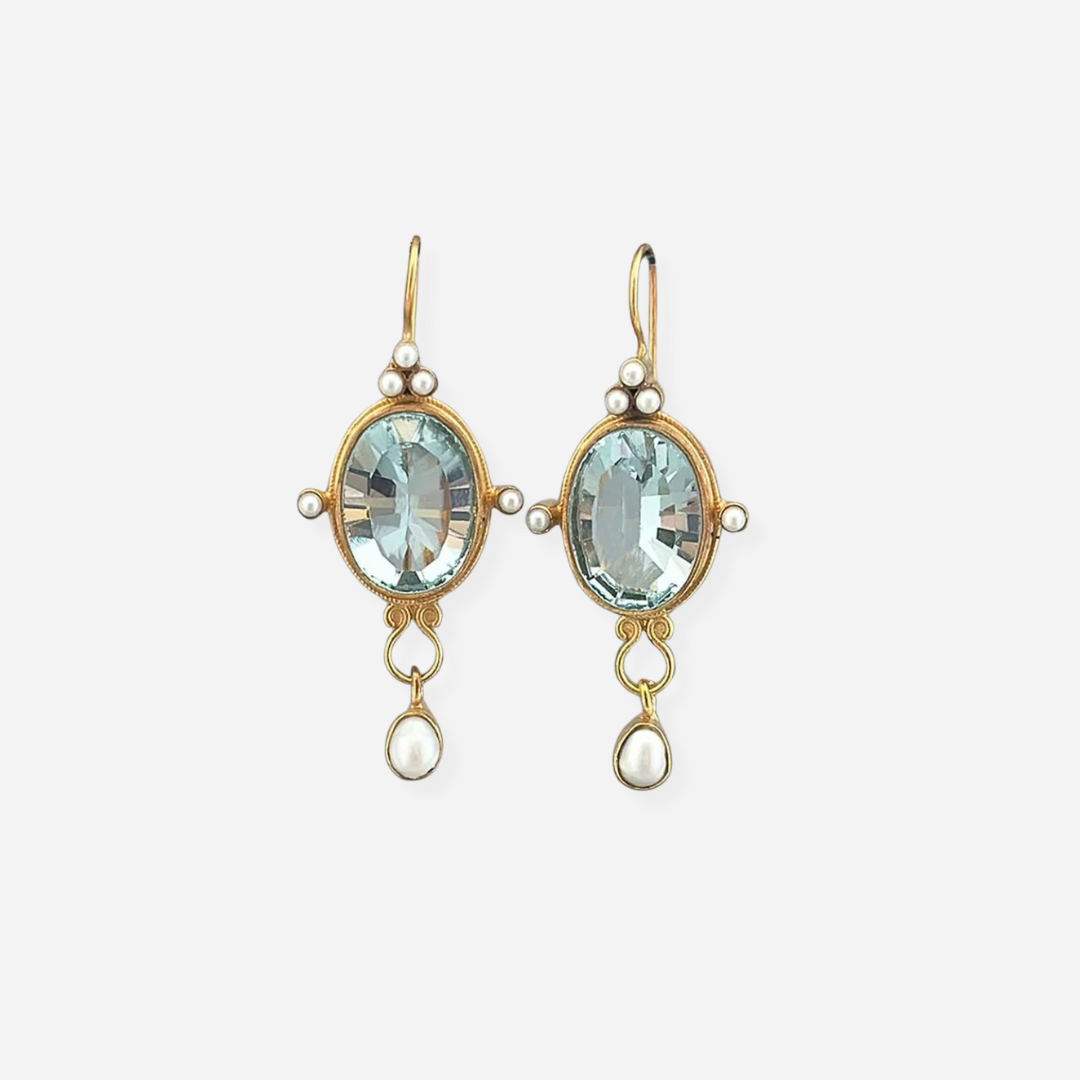 Maylin™ | Boucles d’oreilles vintage avec perle