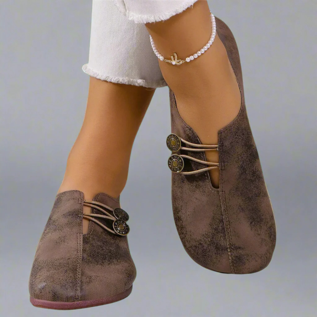 Sandrine™ – Chaussures Orthopédiques Douces et Flexibles