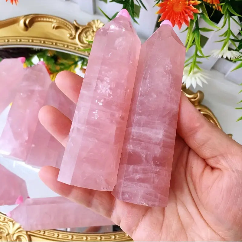 Quartz Rose – Points d'Énergie Naturels