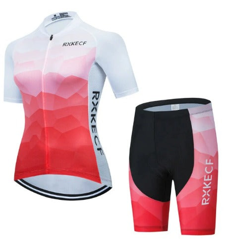BORA Ensemble Cyclisme Femme Maillot & Cuissard Respirants
