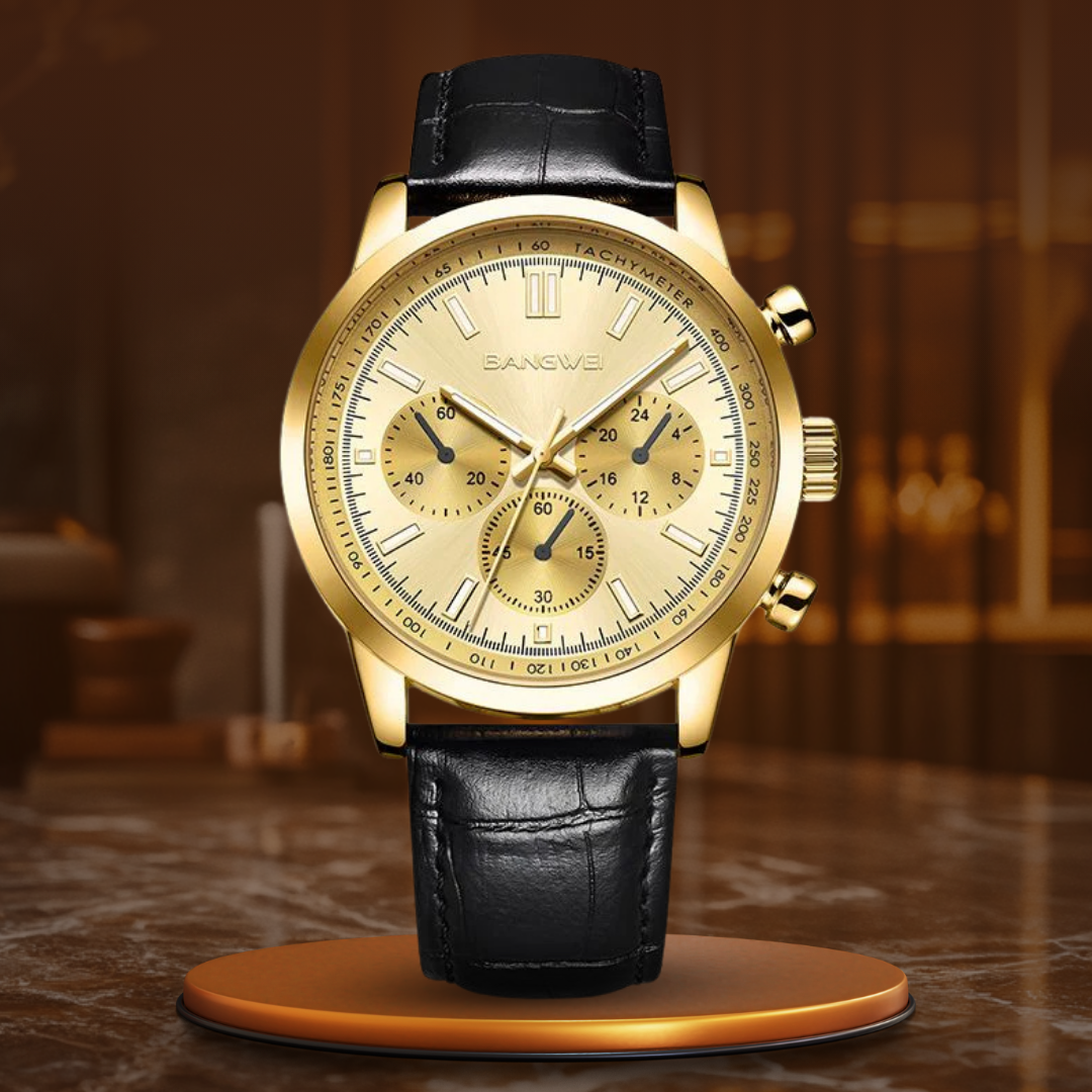 Montre Quartz en Cuir Militaire Sport Casual™ - Olsen & Olsen