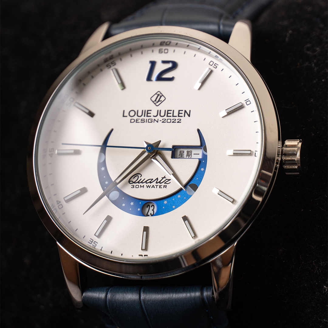 Montre Élégante Luminøse Phase de Lune™
