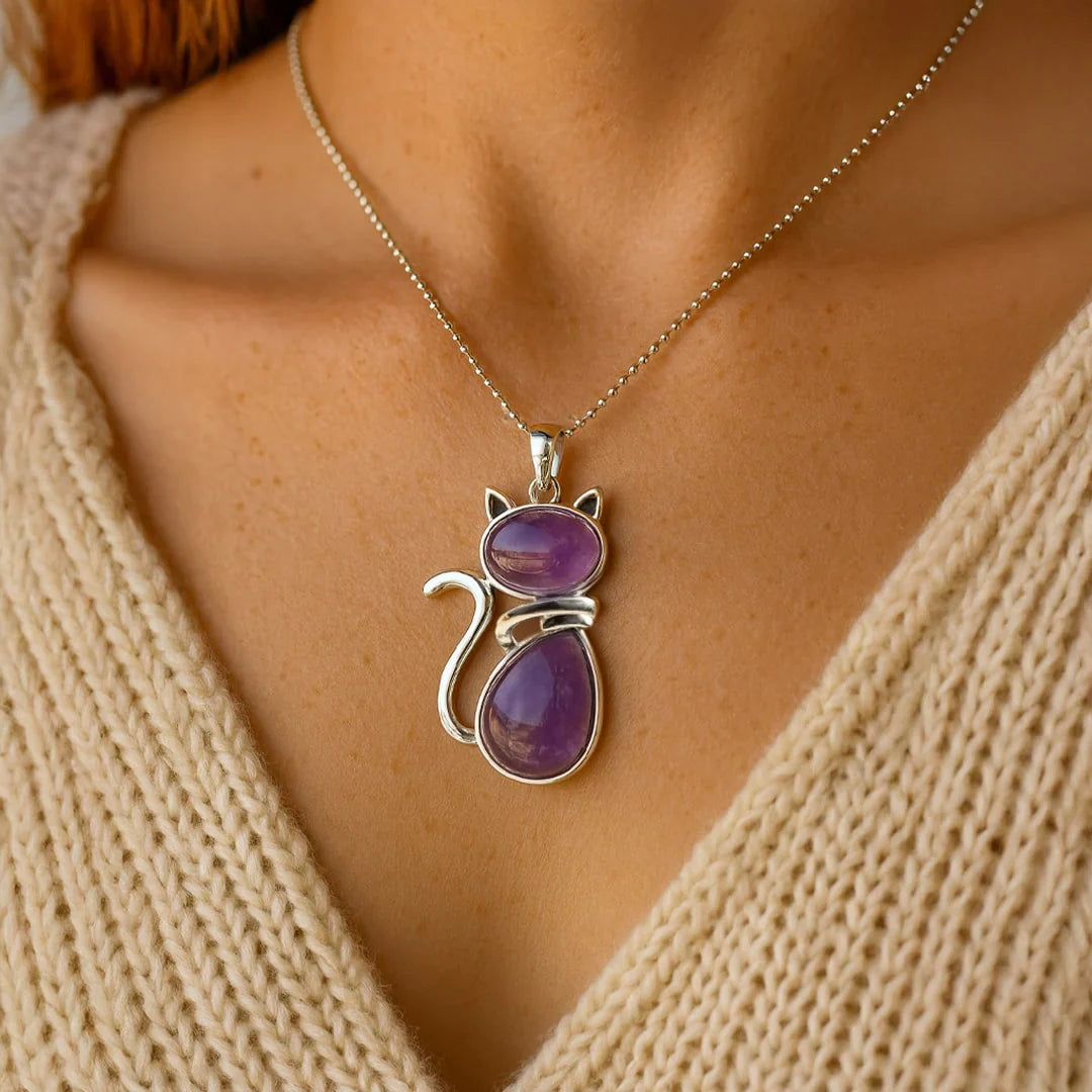 Pendentif Chat Protecteur