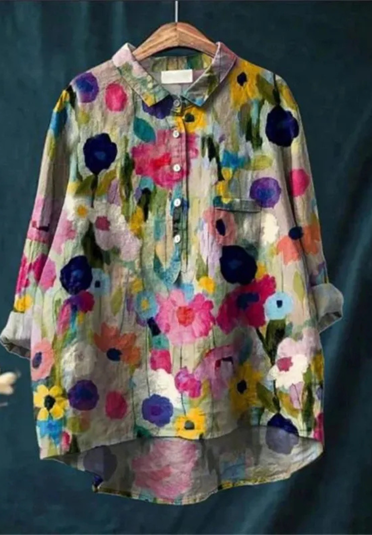 Laluna® | Blouses à Fleurs Classiques