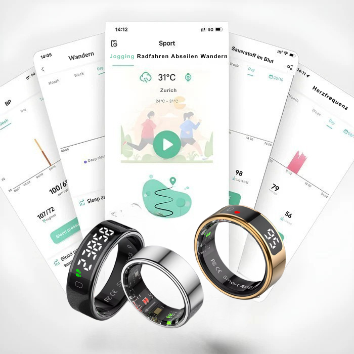 SwissRing – Der smarte Ring mit LCD-Display, der Ihre Gesundheit revolutioniert