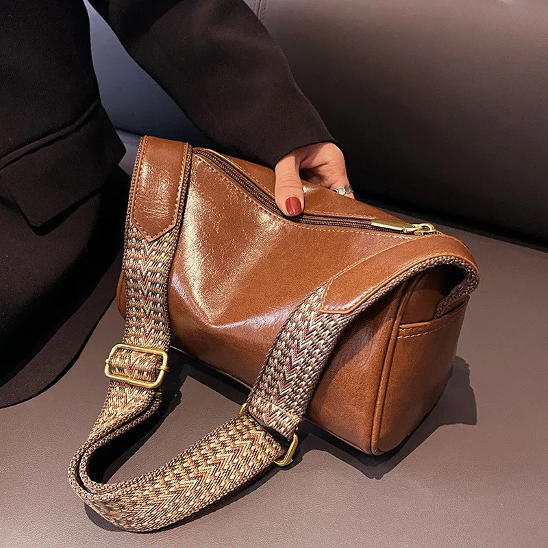 Tracy™ | Sac bandoulière Vintage Luxe avec sangle tissée ajustable