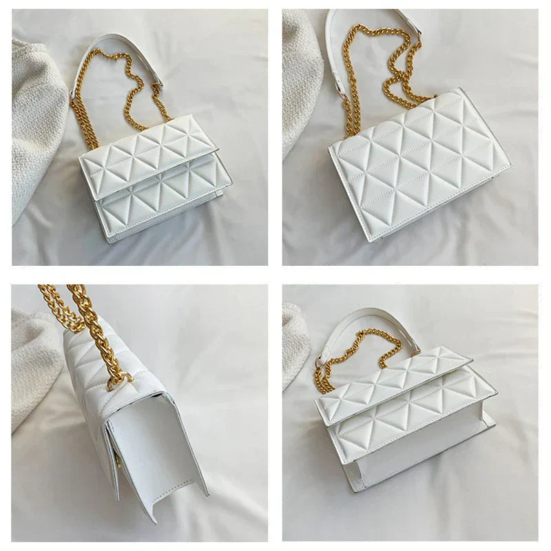 Clara™ | Sac à épaule carré matelassé classique