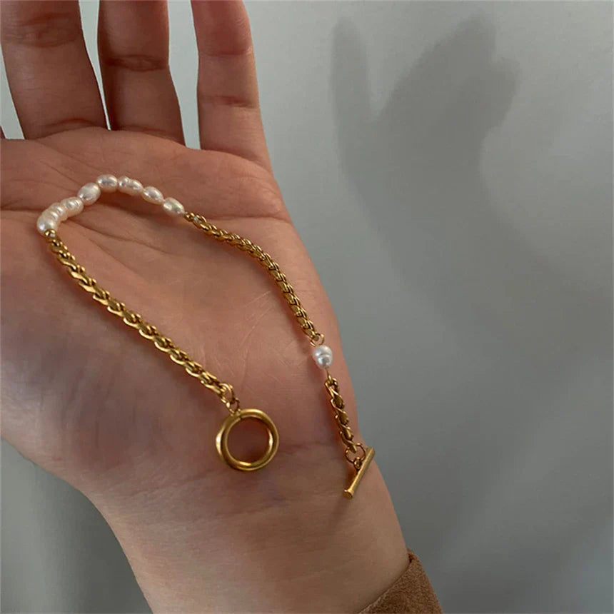 Bracelet en perles | Or