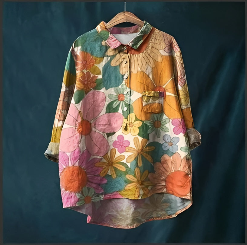 Laluna® | Blouses Fleuries Classiques