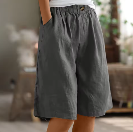 Short Oversize Bohémien Pour Femme